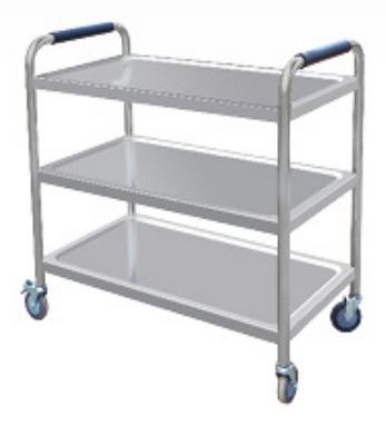 Three-tier Food Service Cart