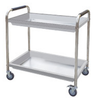 Double-deck Dish Return Cart